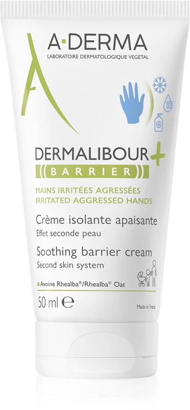 A-Derma Dermalibour+ Barrier pomirjujoča krema za zaščito kože