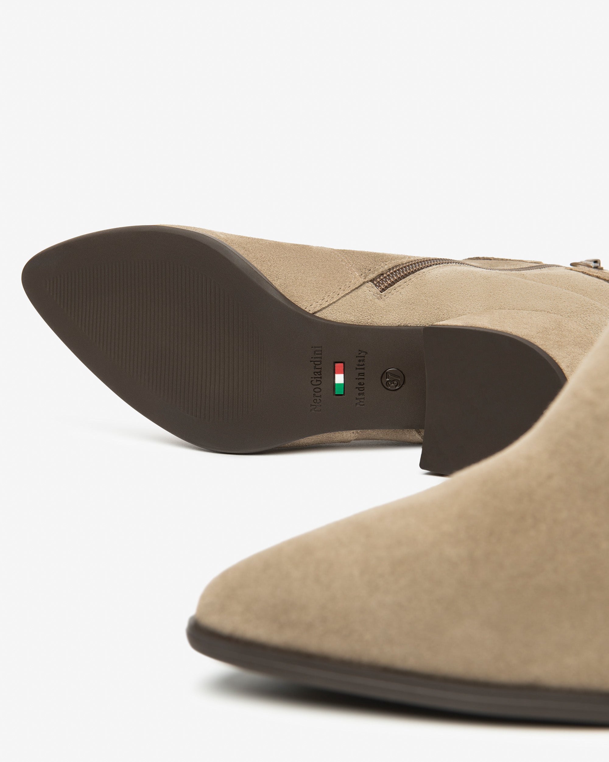  Damen-Wildlederstiefeletten