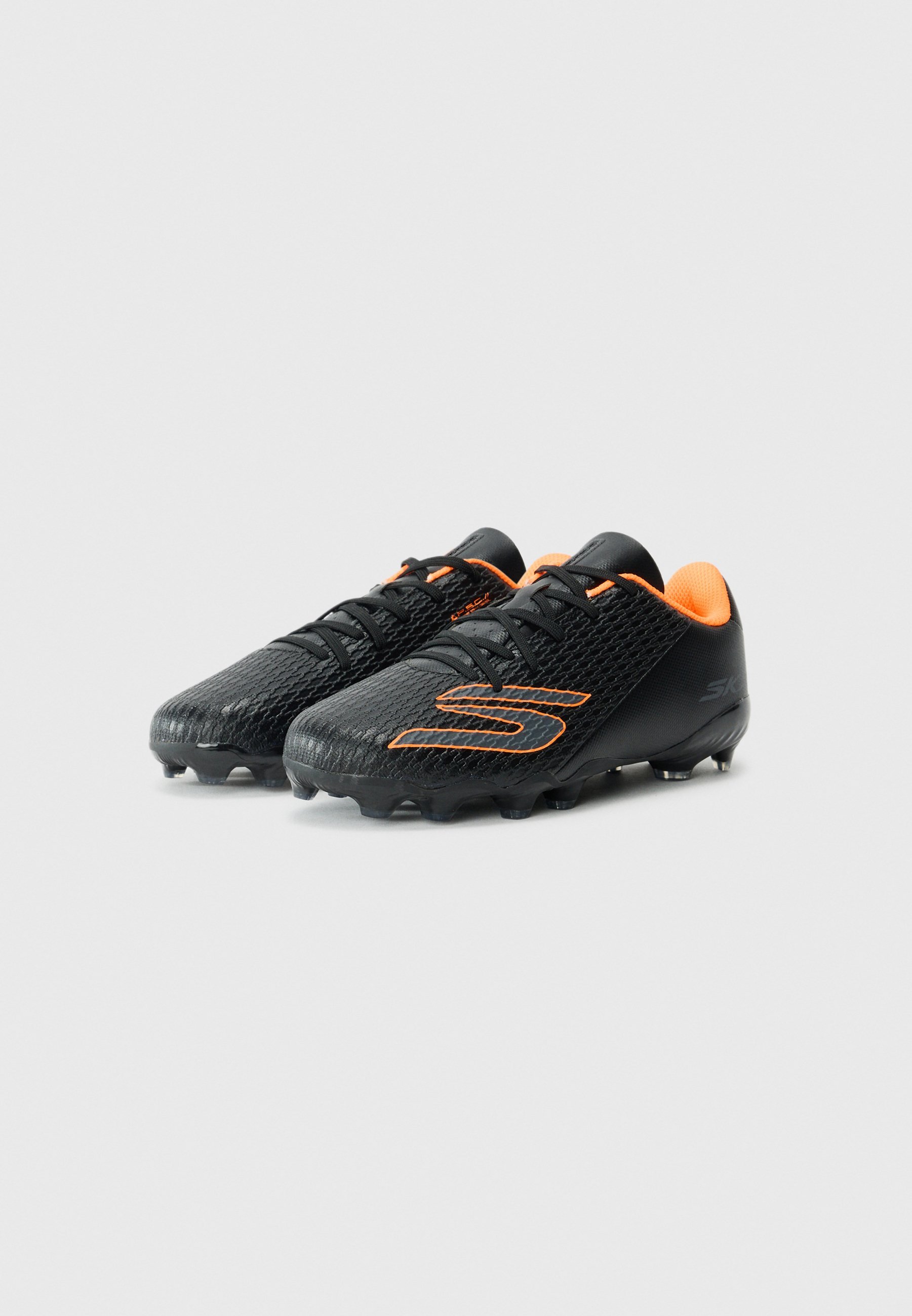 Skechers Performance SKECHERS JR YOUTH FG - Scarpe da calcio per terreni morbidi - nero/arancione
