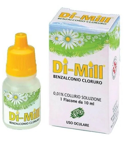 Colírio SIT Di-Mill 0,1 mg/ml, 10 ml, desinfetante