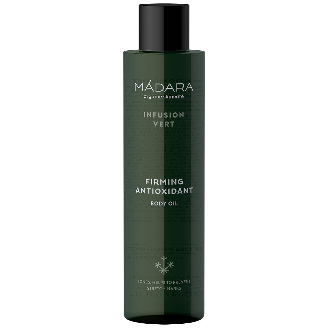 MÁDARA Body Oil Infusion Grön uppstramande antioxidant kroppsolja - 200 ml