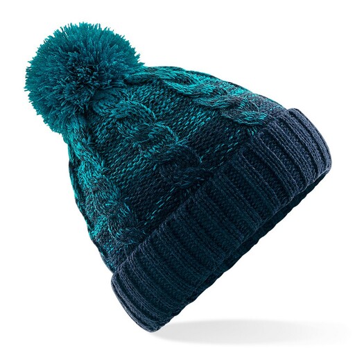  Bonnet en maille style dégradé Beechfield