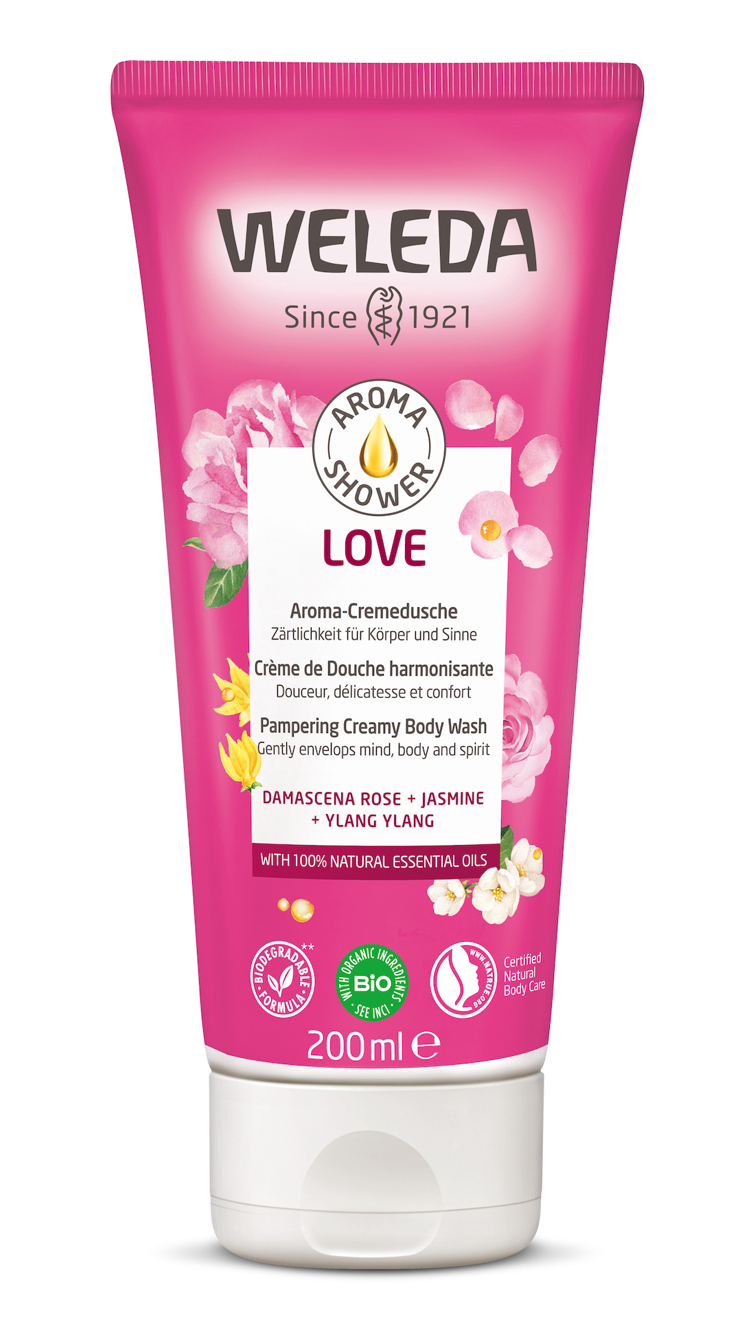 Weleda Aroma Shower Love tusfürdő 200 ml