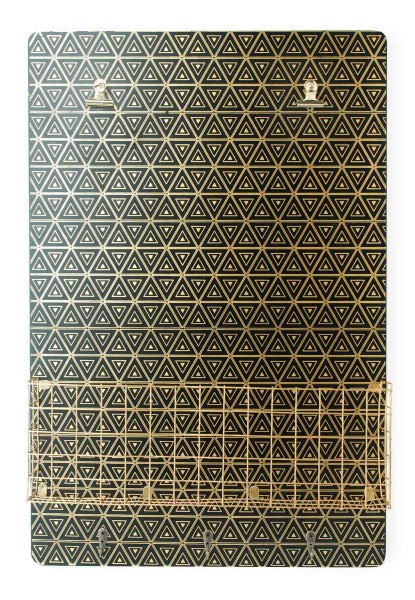 Tablica z półką SARA GOLD 40x6x60cm