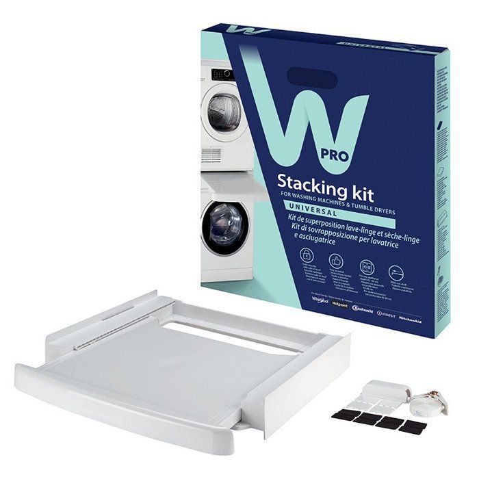 Wpro 484000008436 SKS101 Stacking Kit for Washing Machine and Dryer
