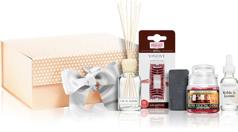 Caixa de fragrâncias para casa Beauty Home - Conjunto de presente Peaceful Journey