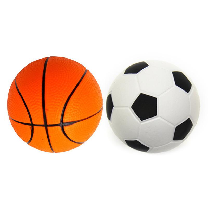 Zachte voetbal/basketbal, antistress speelgoed, zacht stuiterend speelgoed, knijpspeelgoed, voetbal, langzaam terugverend antistress speelgoed.
