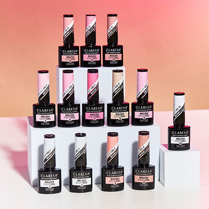 Claresa Körömlakk Brush Easy Gel