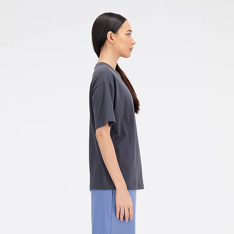 Γυναικείο oversize αθλητικό μπλουζάκι - BLACKTOP