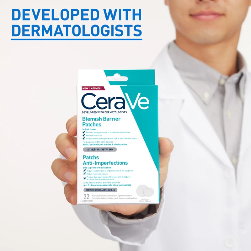 CeraVe Blemish Control Barrier Patches за проблематичну кожу против акни