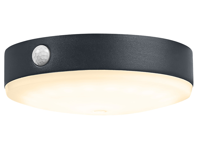Kinkiet zewnętrzny Endura Style LED 16 cm z czujnikiem dnia i nocy czarny