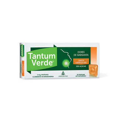 Tantum Verde Tantum Verde Miel y Naranja 20 pastillas 20 pastillas