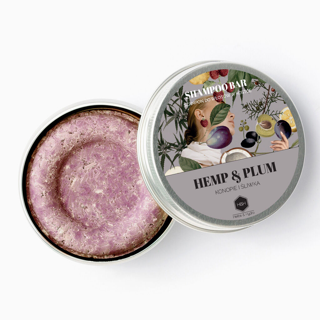 Bylinky a hydrogénuhličitan sodný a slivka