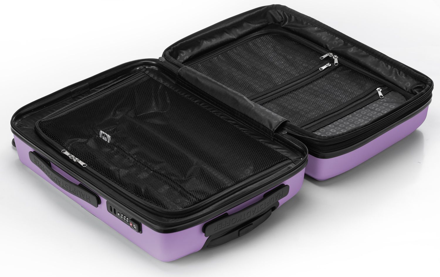 MITTE – Großer Hartschalenkoffer, matt, XXL-Erweiterung, TSA-konform, 77 cm, 127 Liter