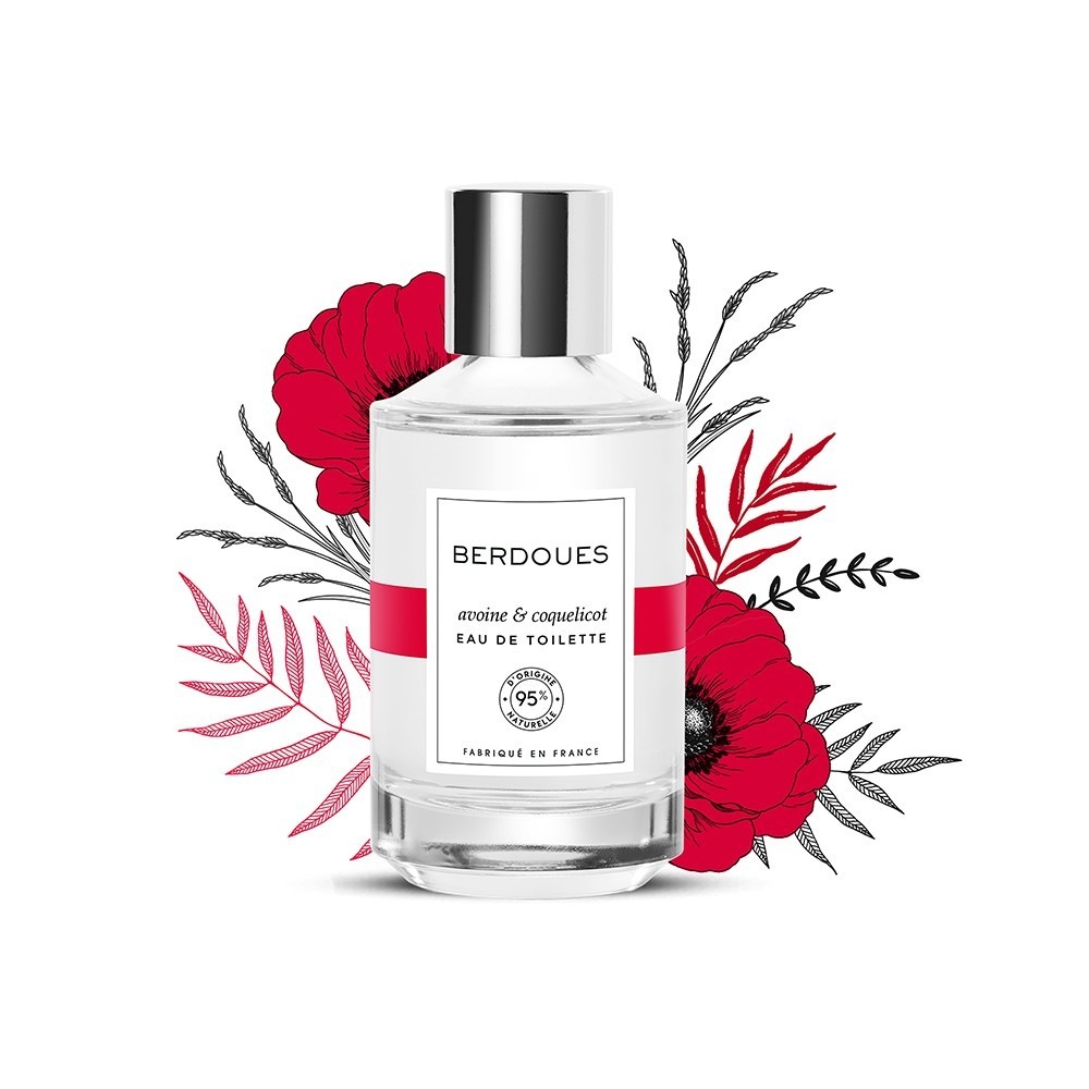 Berdoues Eau de Toilette Avoine & Coquelicot