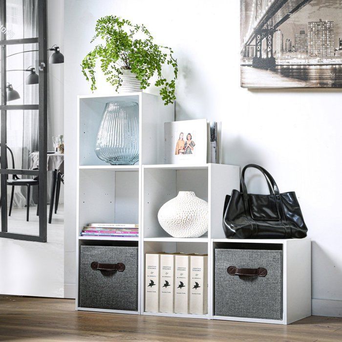 COMPO Meuble de rangement contemporain blanc mat - L 31 cm