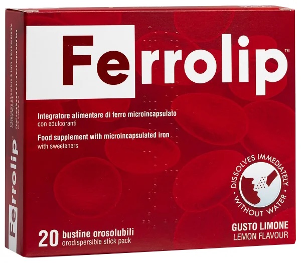 Ferrolip 20 smeltzakjes