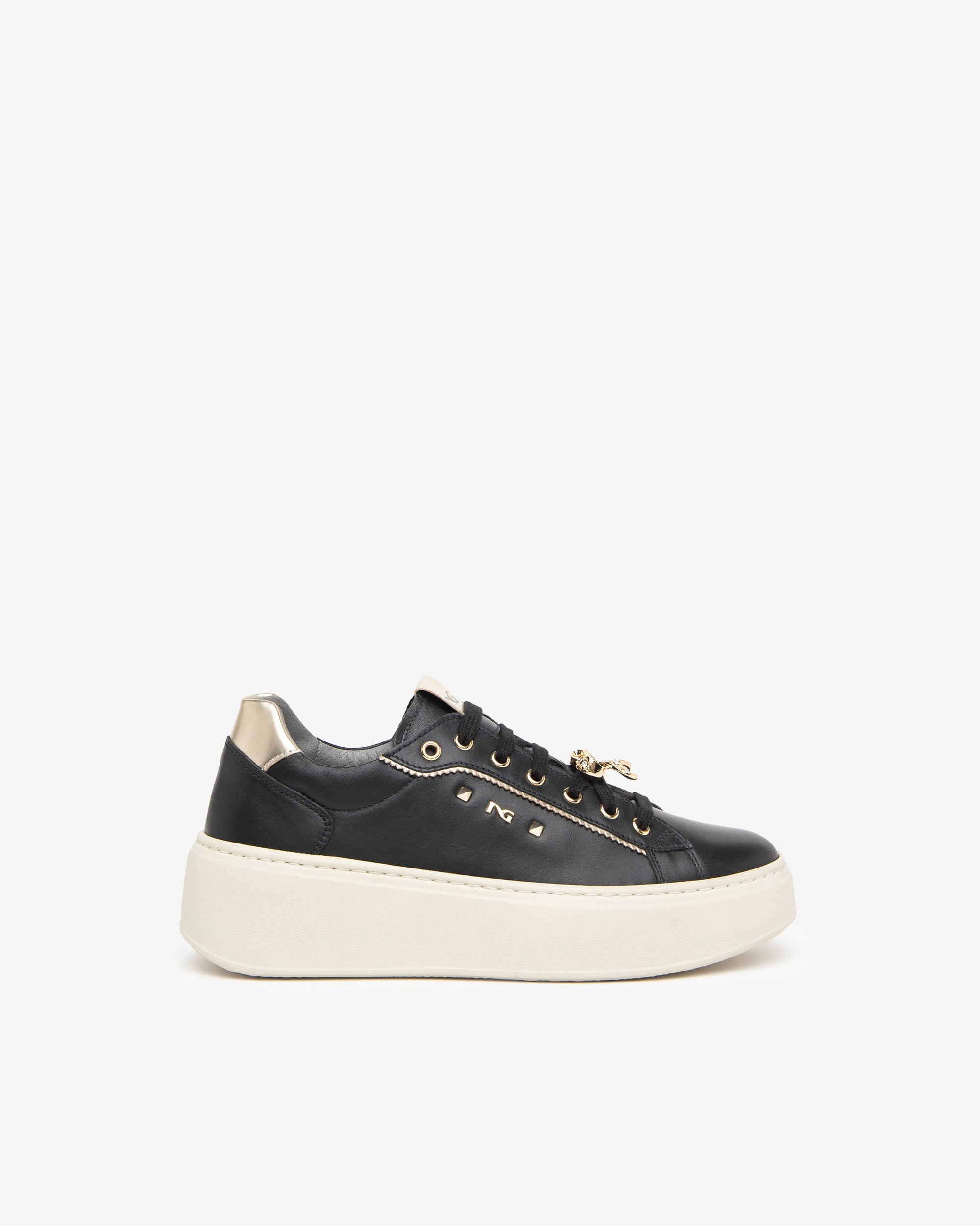  Damen-Sneaker aus Leder und Funktionsmaterial
