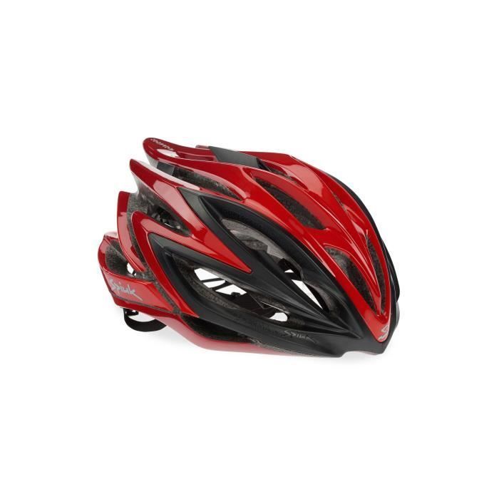 SPIUK Dharma Ed Road Bike Helmet - Red - Supercage - Unisex
