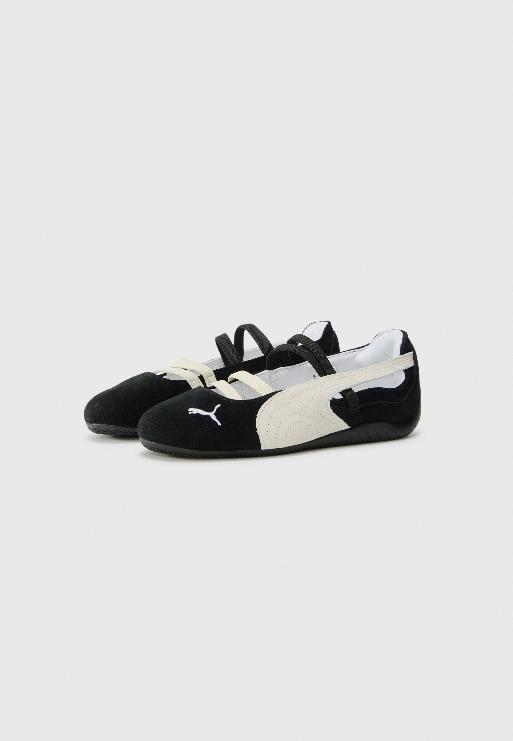 Puma SPEEDCAT - Ballerines - noir/blanc/blanc chaud