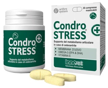 INNOVET Innovet Condrostress+ Voedingssupplement voor honden met artrose 30 kauwtabletten Gewrichtsfunctie