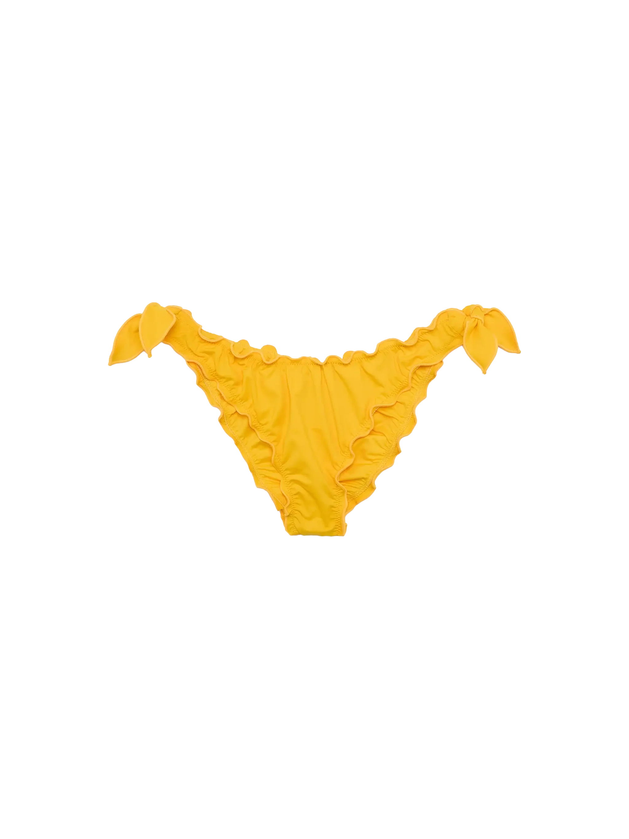 slip de bain jaune classique Moon