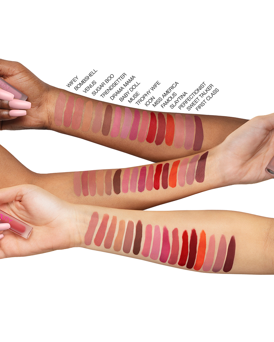 HUDA BEAUTY LIQUID MATTE ULTRA-COMFORT TRANSFER-PROOF LIPSTICK