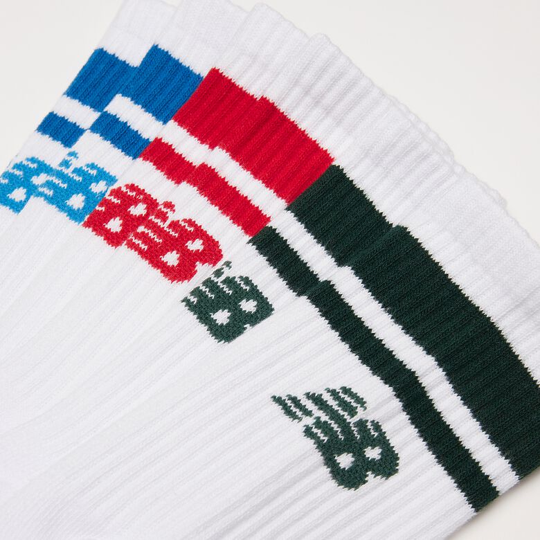 Skarpetki Sport Essential Stripe do połowy łydki (opakowanie 3 szt.)
