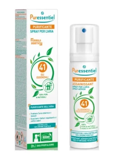 PURESSENTIEL Spray nettoyant Puressentiel aux huiles essentielles pour l'environnement 75 ml