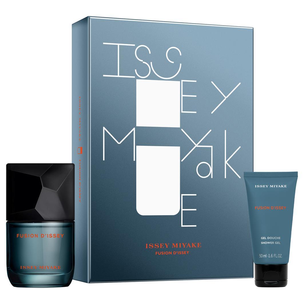 Issey Miyake Duftset Fusion d'Issey - Tualetinis purškiklis 50 ml + Duschgel 50 ml 1 Stück.