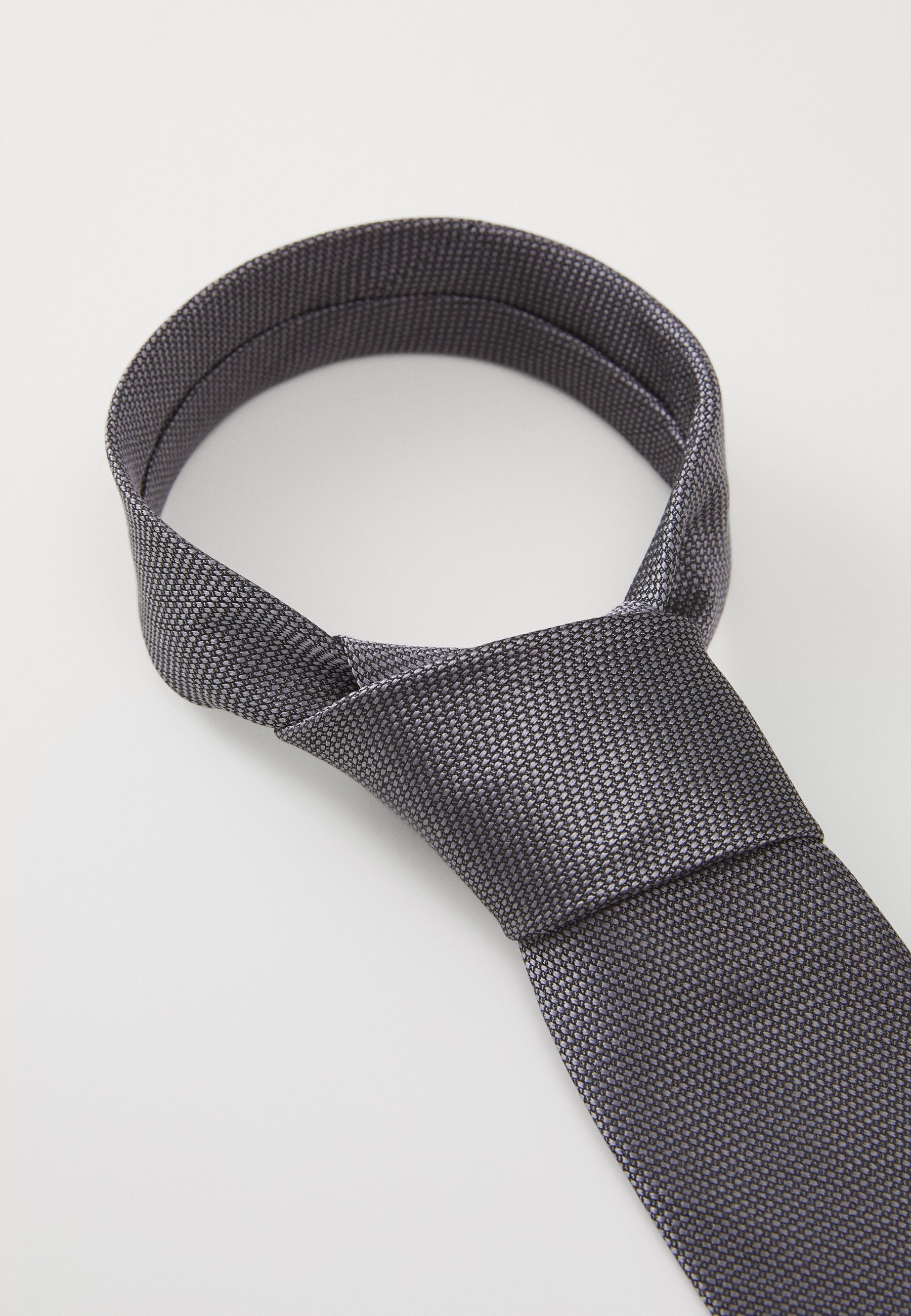 LOGO FLAMING TIE - Solmio - navy/brown