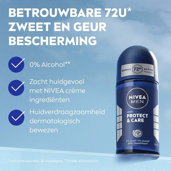 NIVEA Men Protect & Care antiperspirantni roler<br>50 ml
