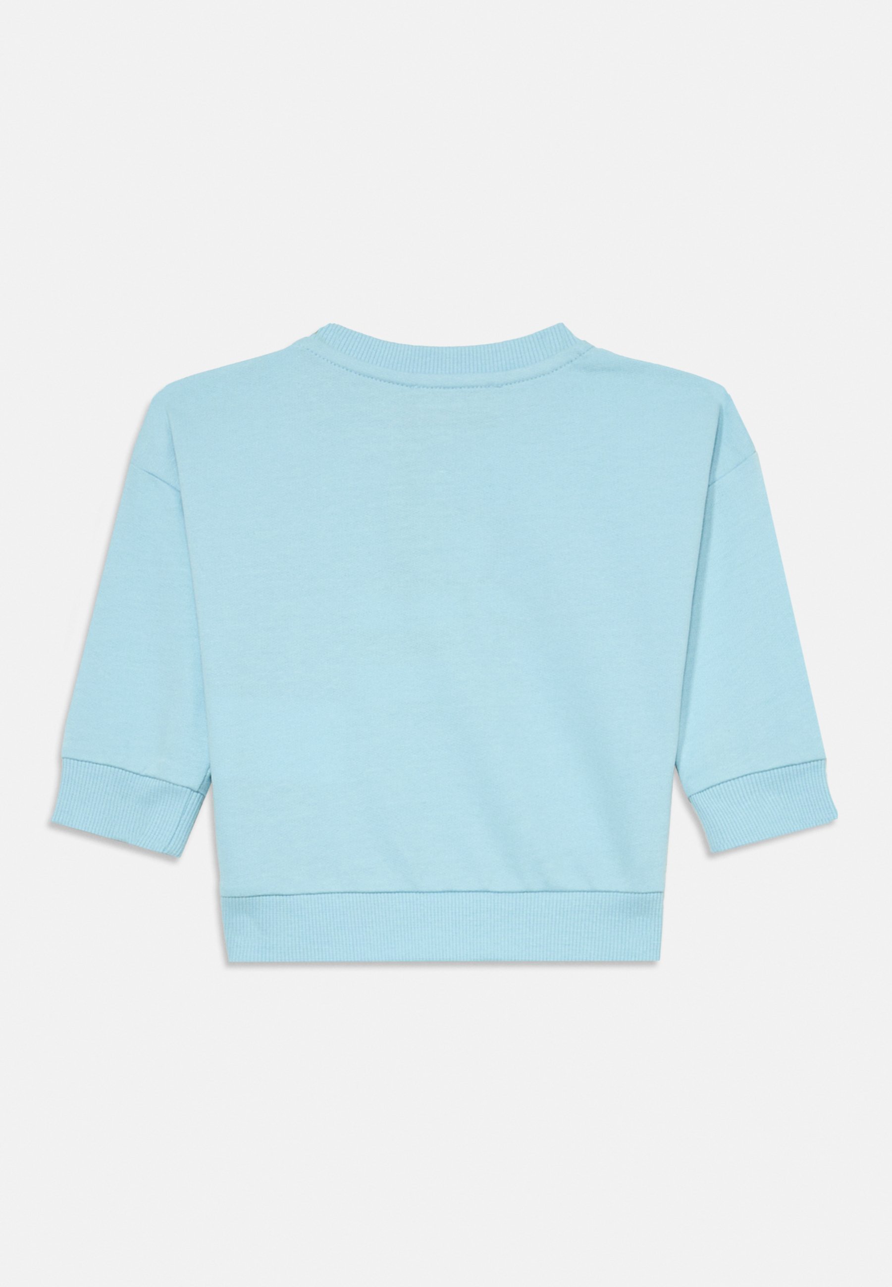 Sweat-shirt unisexe MOSCHINO BABY - bleu ciel