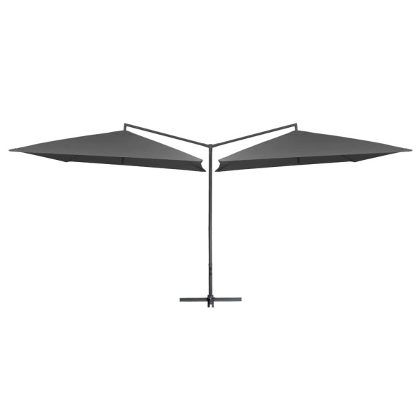 Parasol ogrodowy Antracyt  vidaXL
