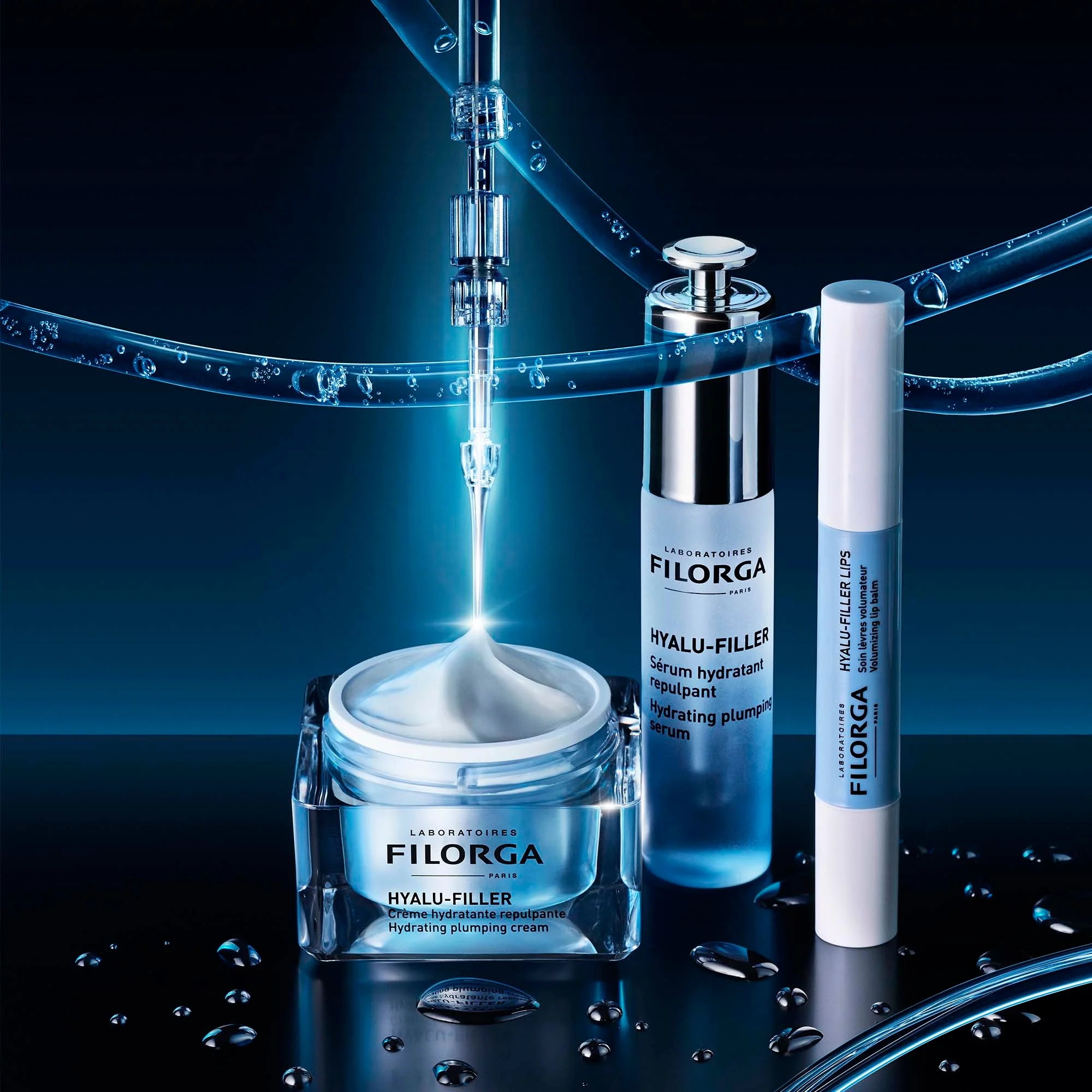 Hyalu-Filler Siero - Siero viso idratante, Siero viso illuminante, Siero viso primi segni, Siero viso lifting
