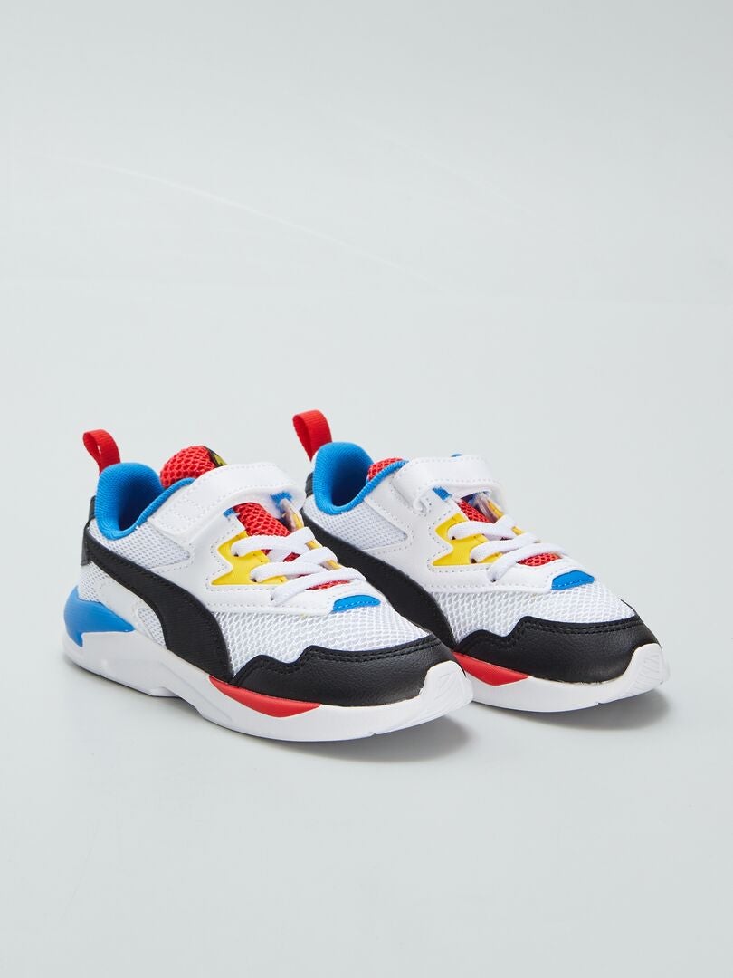 Tênis multicolorido 'X Ray Lite' da Puma - Bege