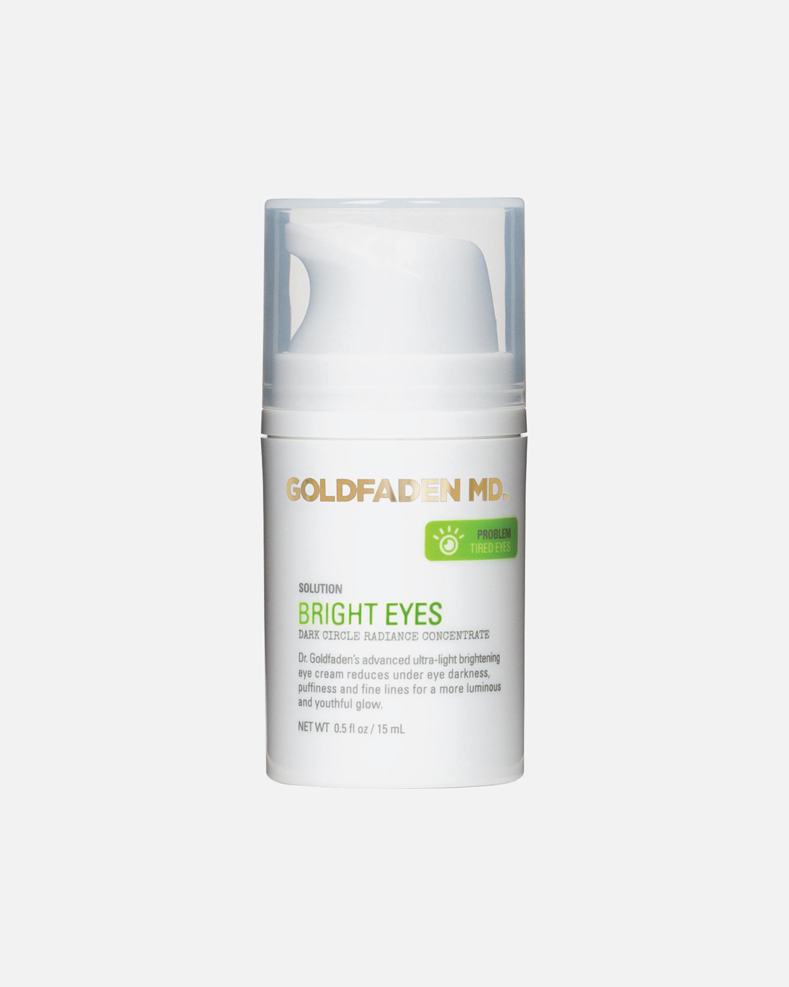 Goldfaden Augencreme Bright Eyes - Complexo Radiante para Olheiras - 15 ml