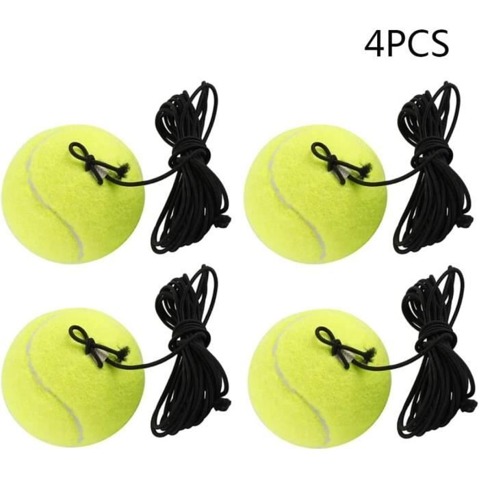 Tennisbal met rebound, tennistrainer, duurzame vervangingsbal met touwtje voor beginners.