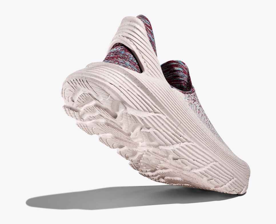 HOKA Vibrant Bloom Restore TC Alabaster / Red Cabbage