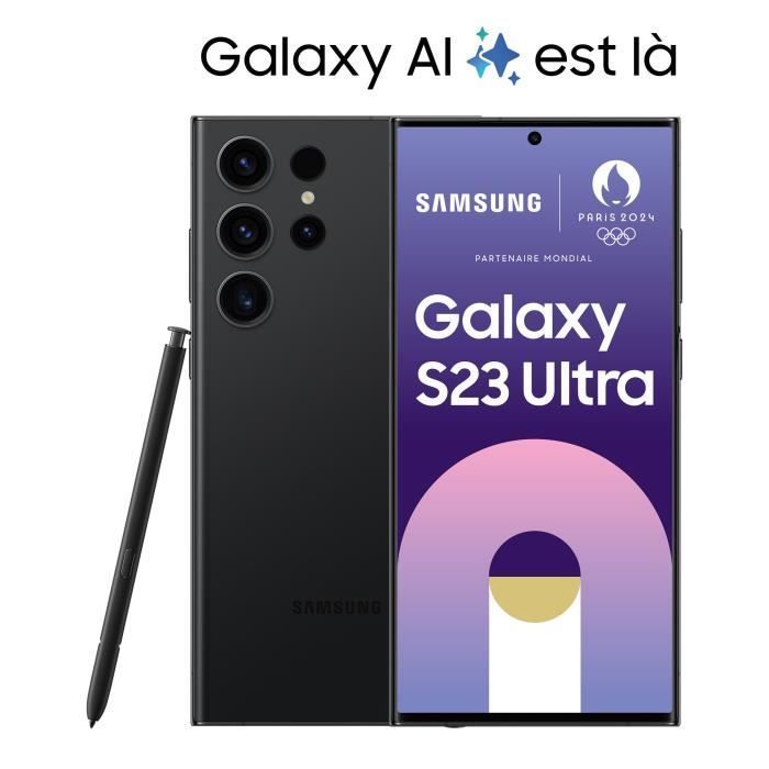 SAMSUNG Galaxy S23 Ultra 256Go Noir
