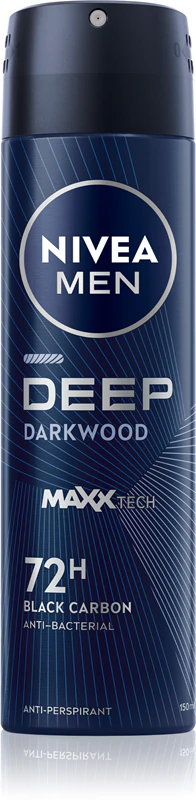 NIVEA MEN Deep desodorante antitranspirante em spray para homens