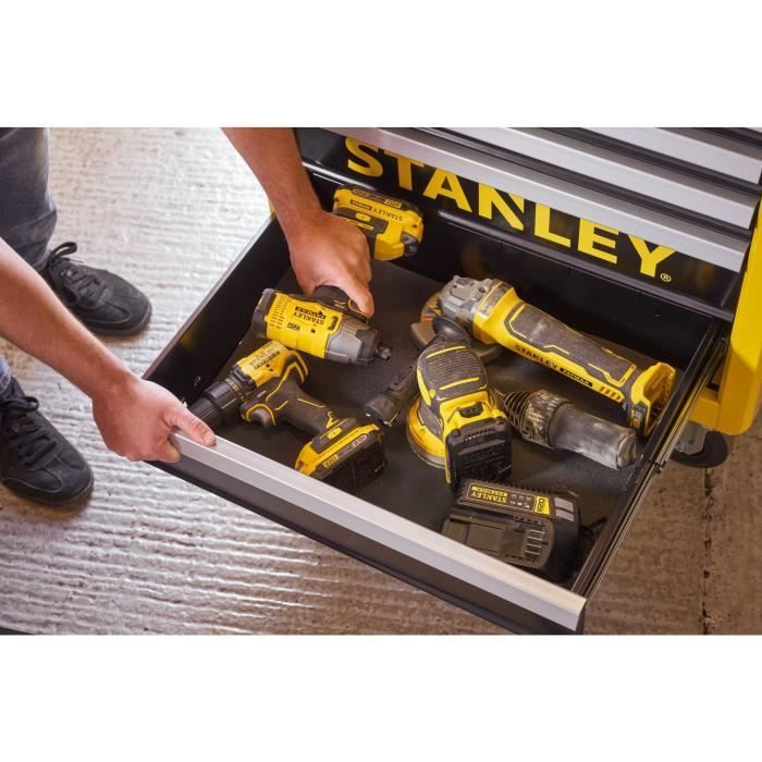 Gereedschapswagen met 7 laden - STANLEY - STST74306-1 - Maximaal draagvermogen 300 kg