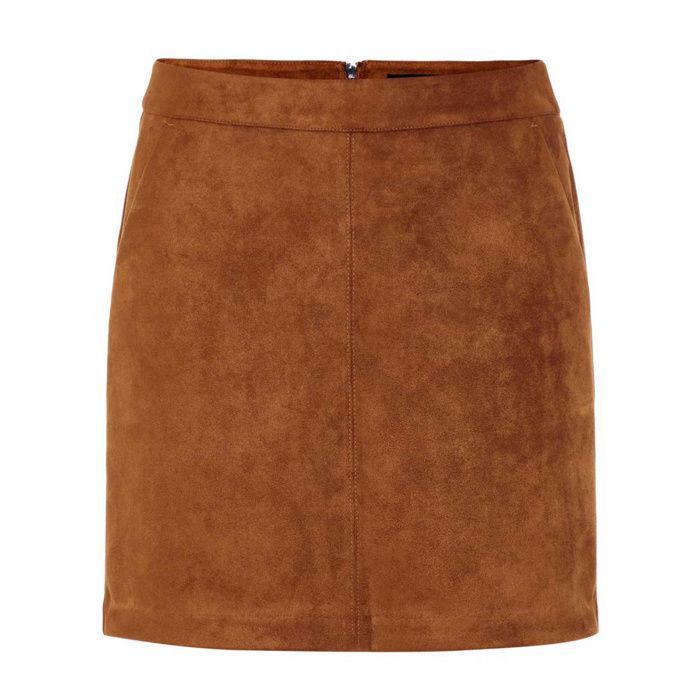 Saia VERO MODA Minissaia - Feminina - Conhaque