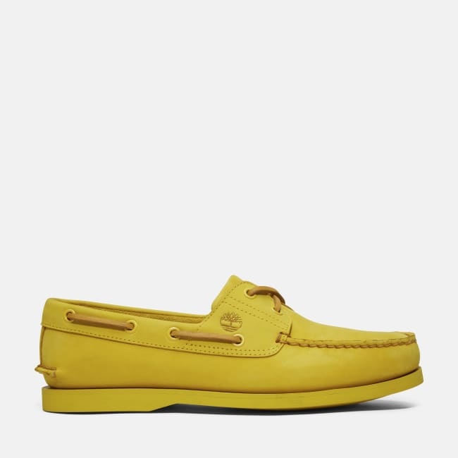 Scarpa da Barca Classic da Uomo in giallo