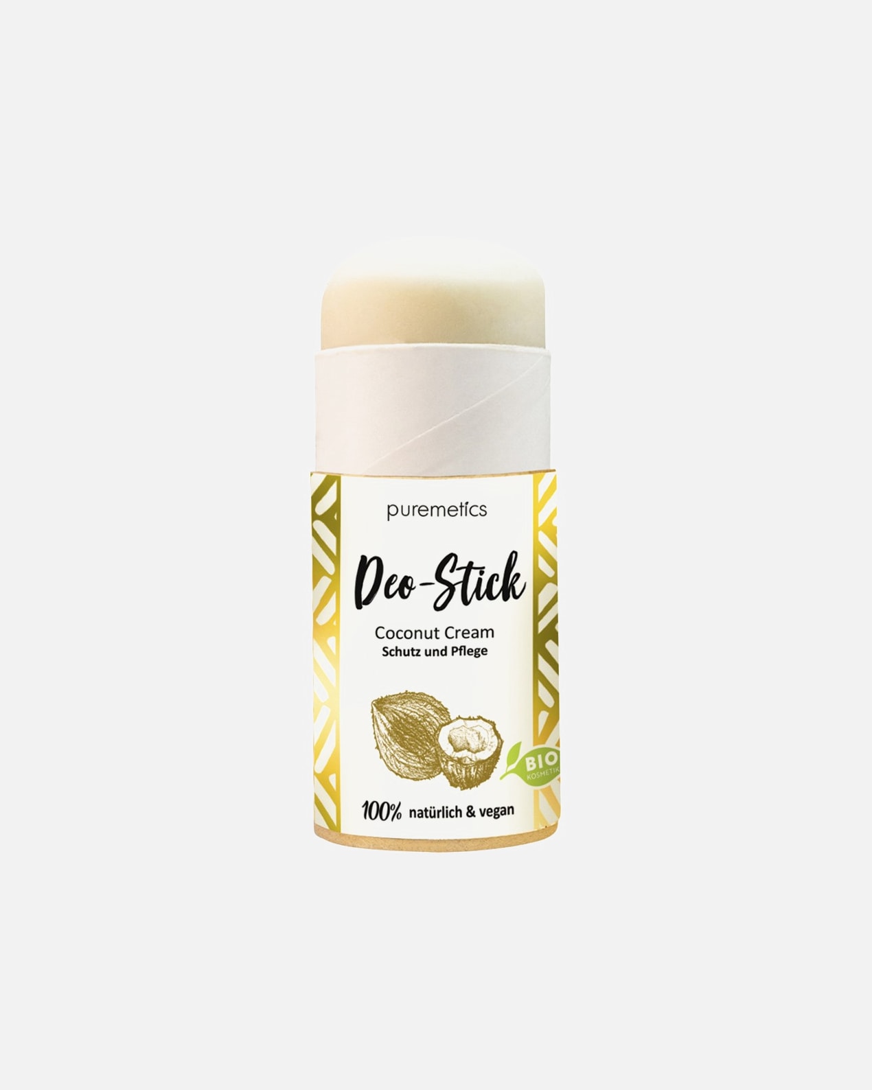 Deodorante stick Puremetics al cocco - 50 ml