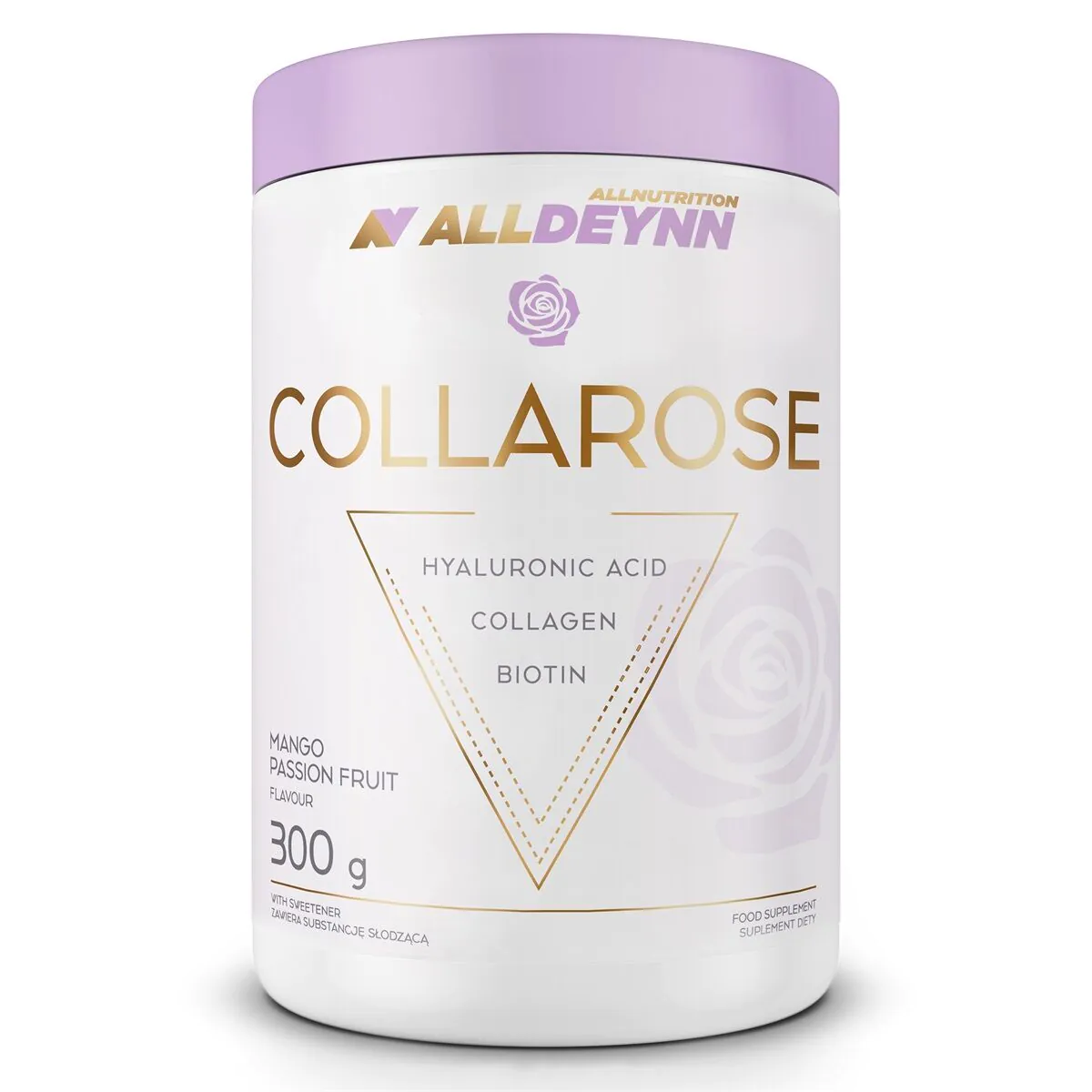 Allnutrition Alldeynn Collarose Mango Passion Fruit Proszek, 300 g