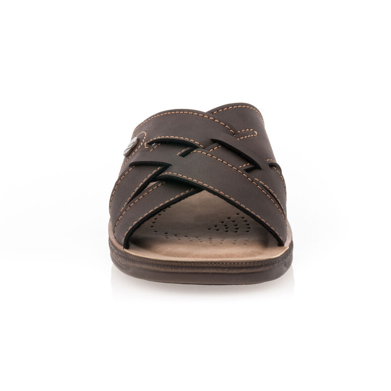  Brune sandaler / sko med åpen tå for menn