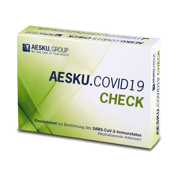 Teste de anticorpos AESKU.COVID19 VERIFICAÇÃO