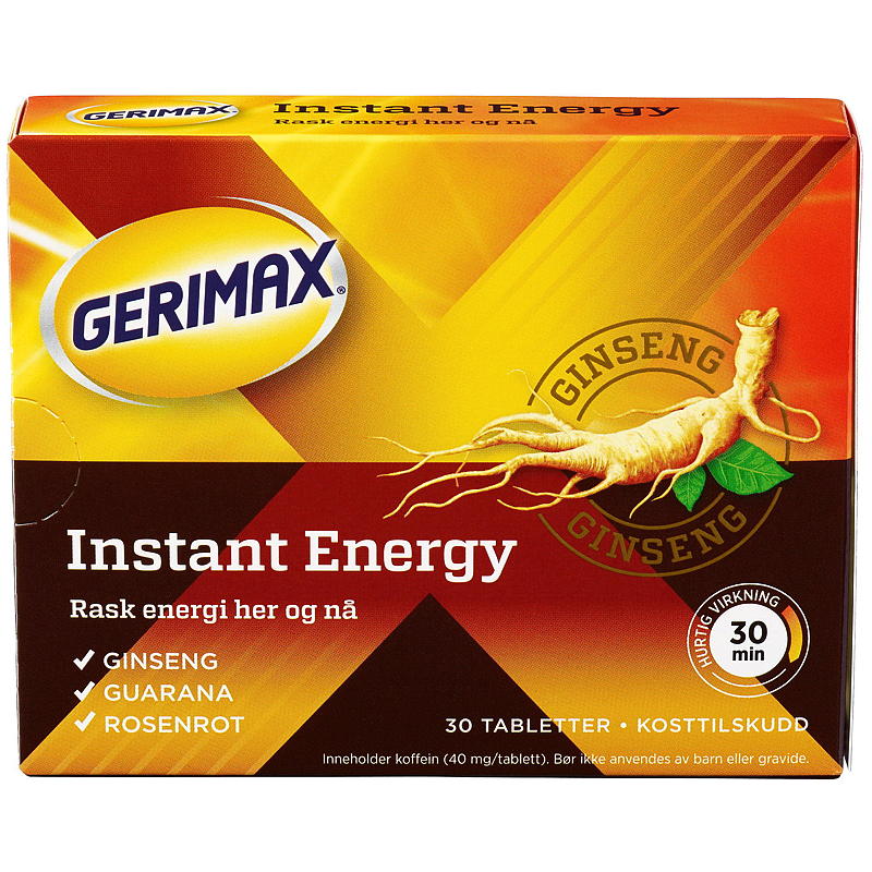Gerimax 30 stk. Ekstrem energi