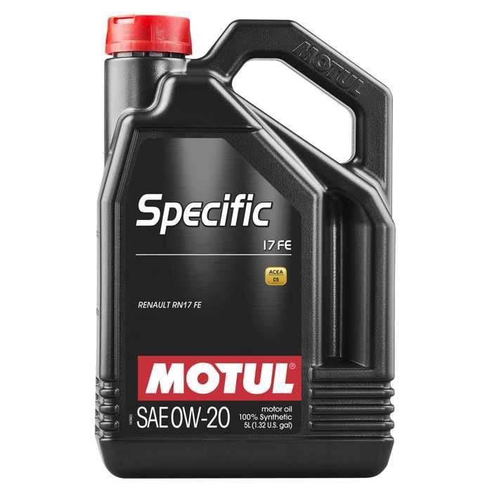 Specific RN17 FE 0W20 5L MOTUL oil (can)